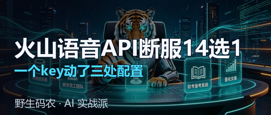 封面:火山引擎语音API到期断服修复与双包同步_复盘